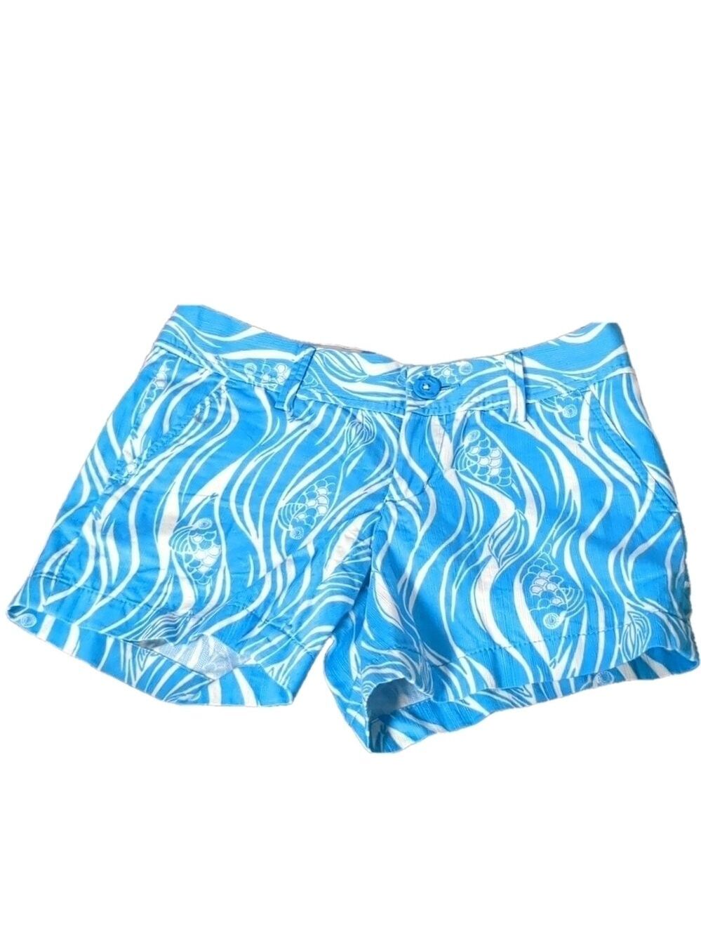 LILLY Pulitzer the Callahan blue shorts size 00